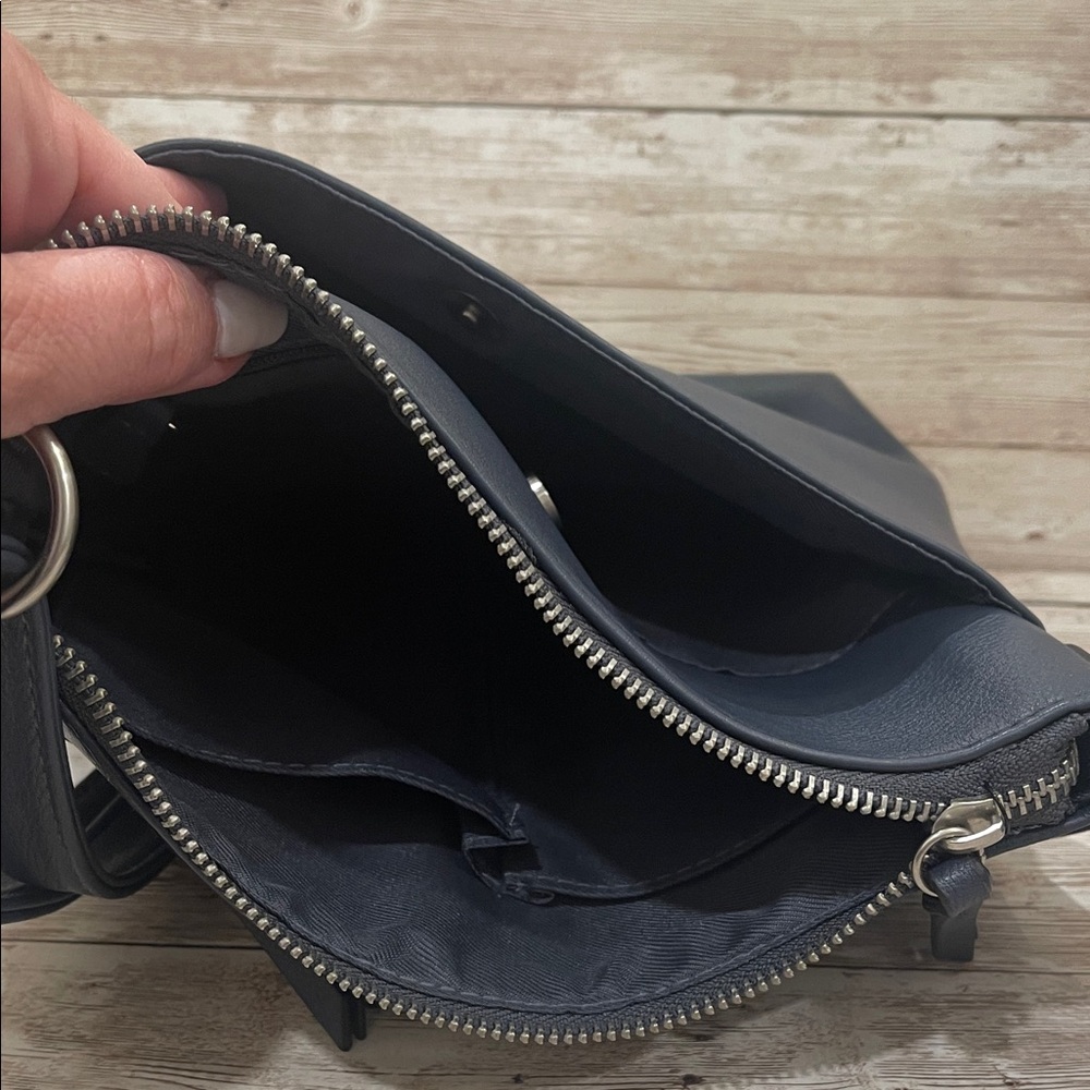 Style &‎ Co. Navy Blue/Black Crossbody Bag NWT - Picture 7 of 10